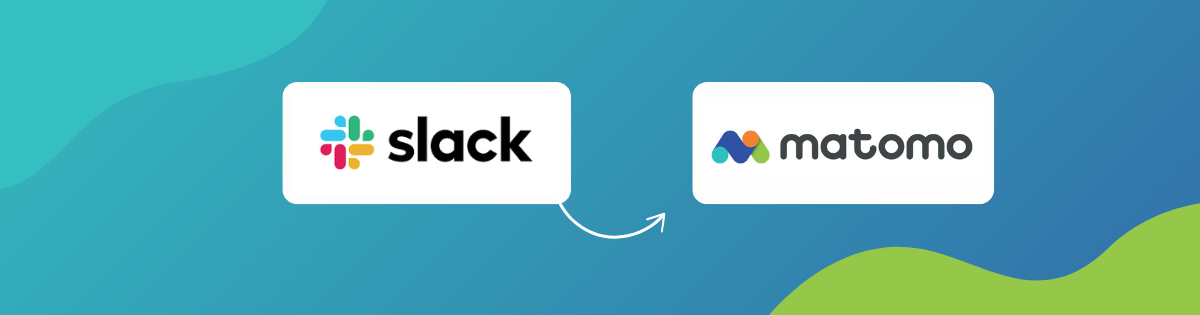 slack integration Matomo analytics