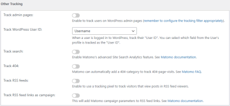 track userid matomo for wordpress