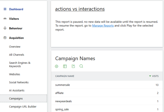 How to manage Custom Reports in report categories FAQ - Analytics ...