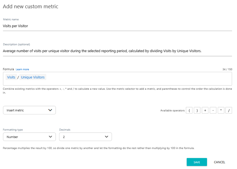 custom metrics example