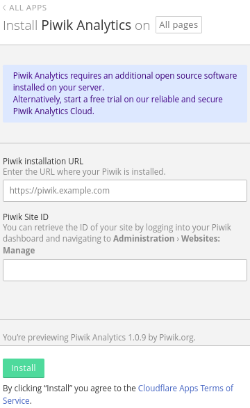 Matomo Now Integrated Within Cloudflare Analytics Platform Matomo